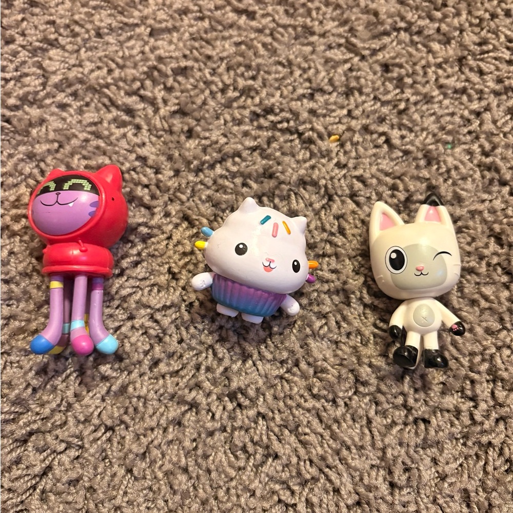 Gabby Dollhouse Figurines